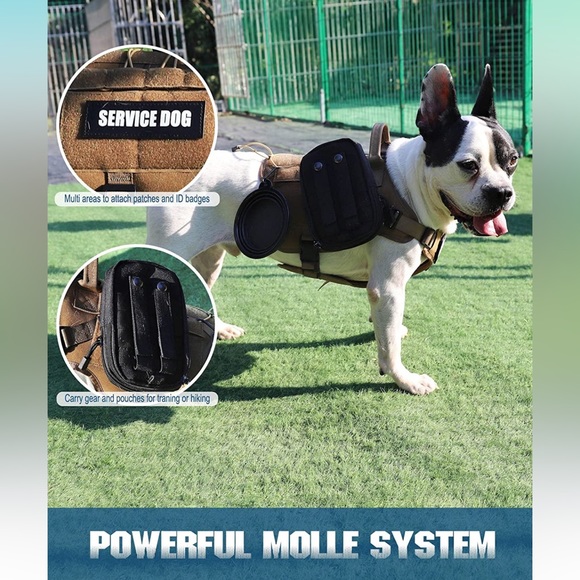 PETNANNY Tactical Dog Harness MEDIUM - Picture 5 of 6